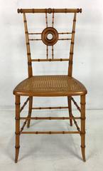 Gorgeous Pair of Chinoiserie Chiavarine Chairs