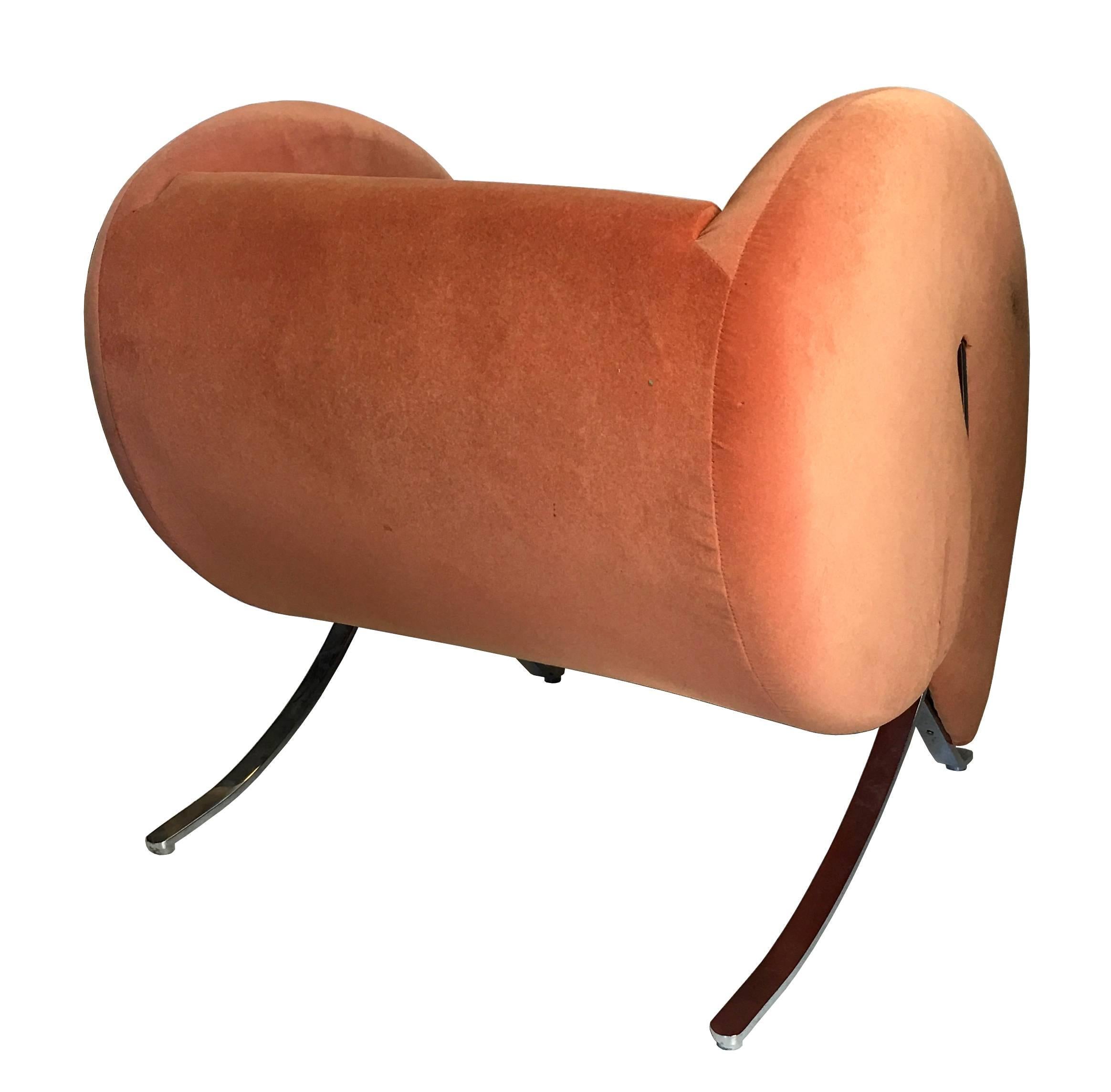 Italian Virgola Lounge Chair by Arflex, Italy
