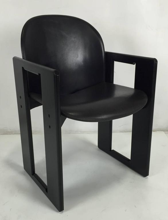 Dining Arm Chairs four leather dialogo dining arm chairsafra and tobia scarpa Dining Arm Chairs four leather dialogo dining arm chairsafra and tobia scarpa