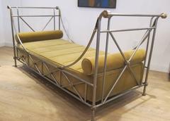 Maison Jansen Attributed Campaign Style Daybed