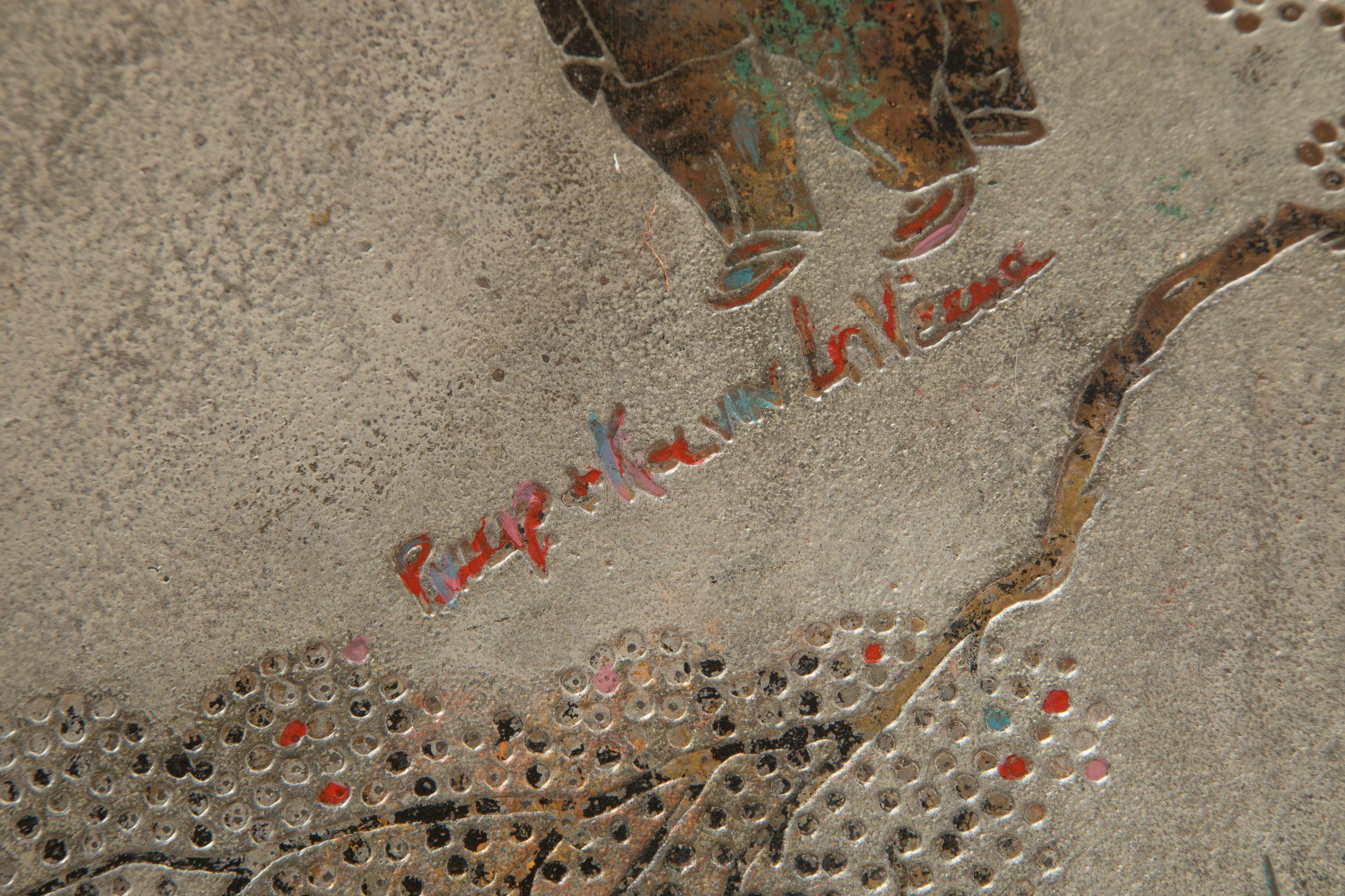Philip and Kelvin Laverne Chinoiserie Center Table, New York, circa 1960's For Sale 2