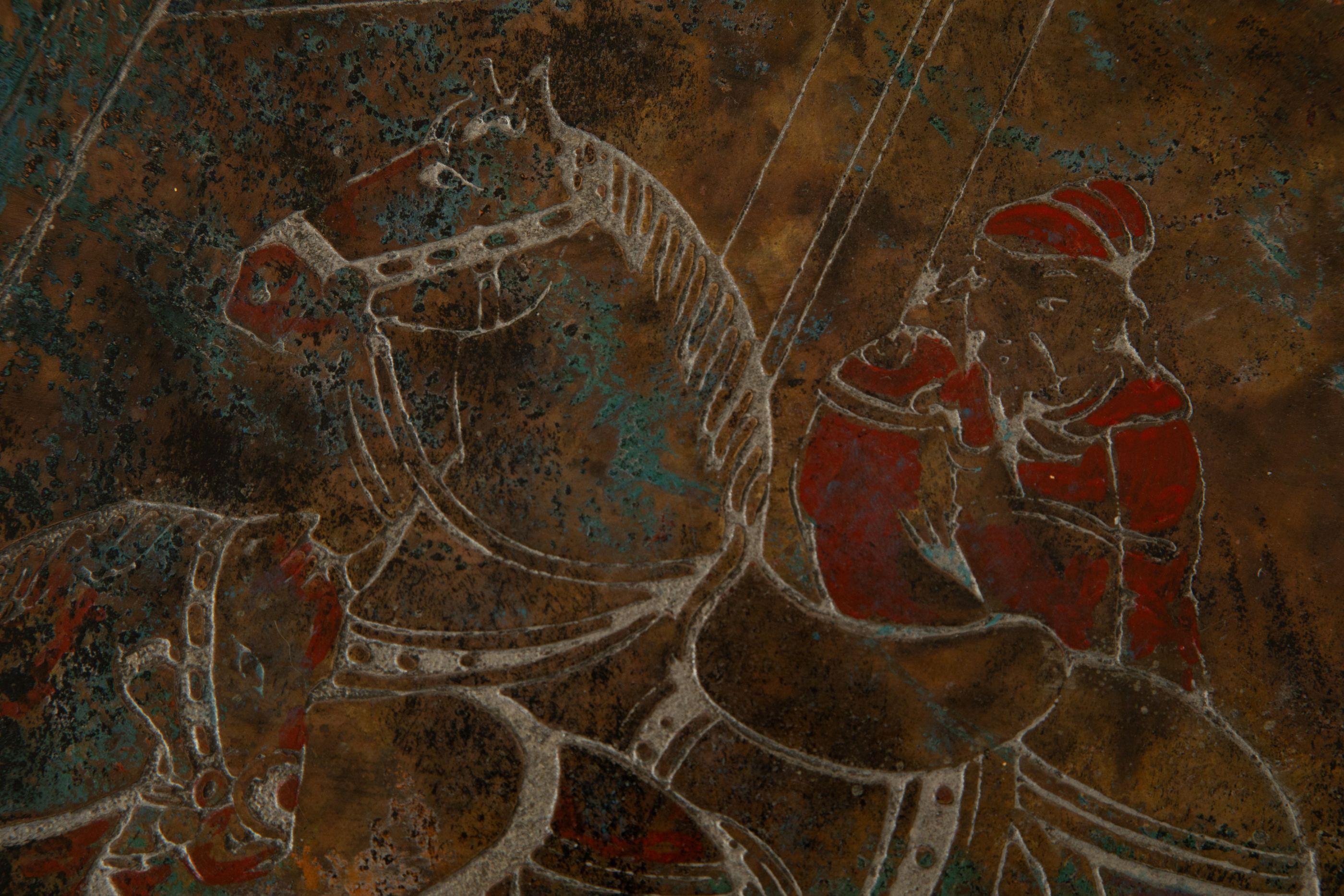 Philip and Kelvin Laverne Chinoiserie Center Table, New York, circa 1960's For Sale 6