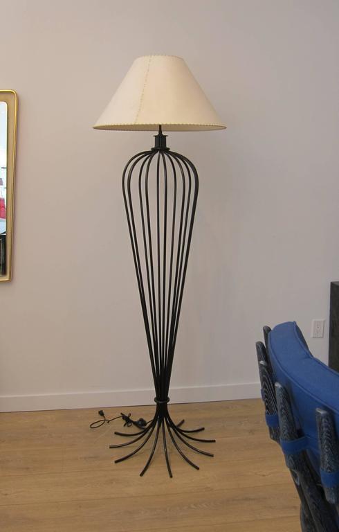 Sculptural Floor Lamp after Jean Royere For Sale at 1stDibs