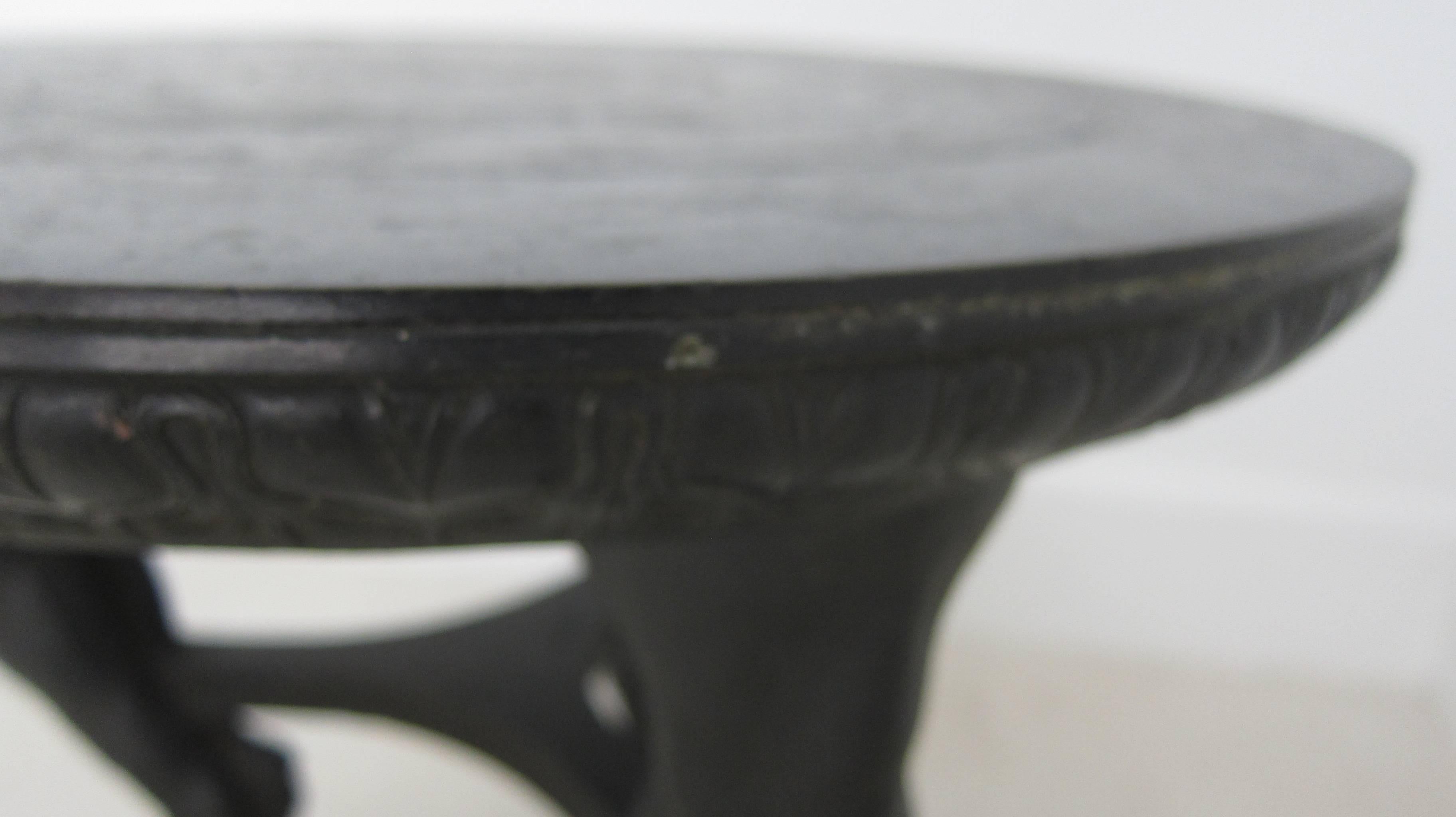  Etruscan Style BronzeTripod Table, Italy, 19th Century In Excellent Condition In Miami, FL