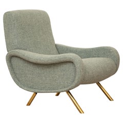 Single Lady Lounge Chair by Marco Zanuso, Newly Upholstered, Italy 1960's