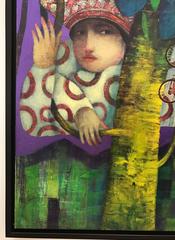 realistisches Ölgemälde auf Leinwand von Jose Luis Alfaro, Peru