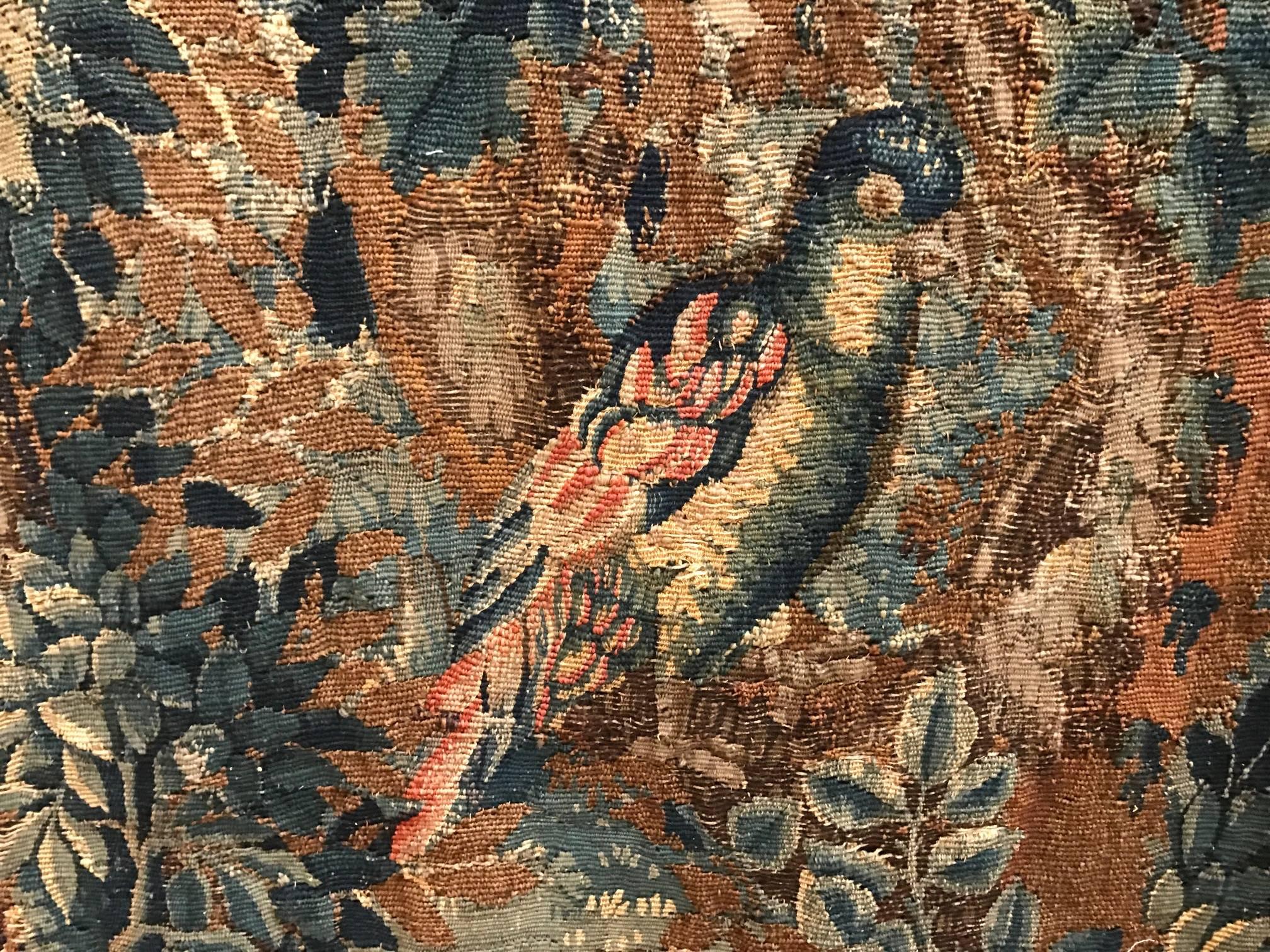 Belgian 18th Century Flemish Verdure Tapestry