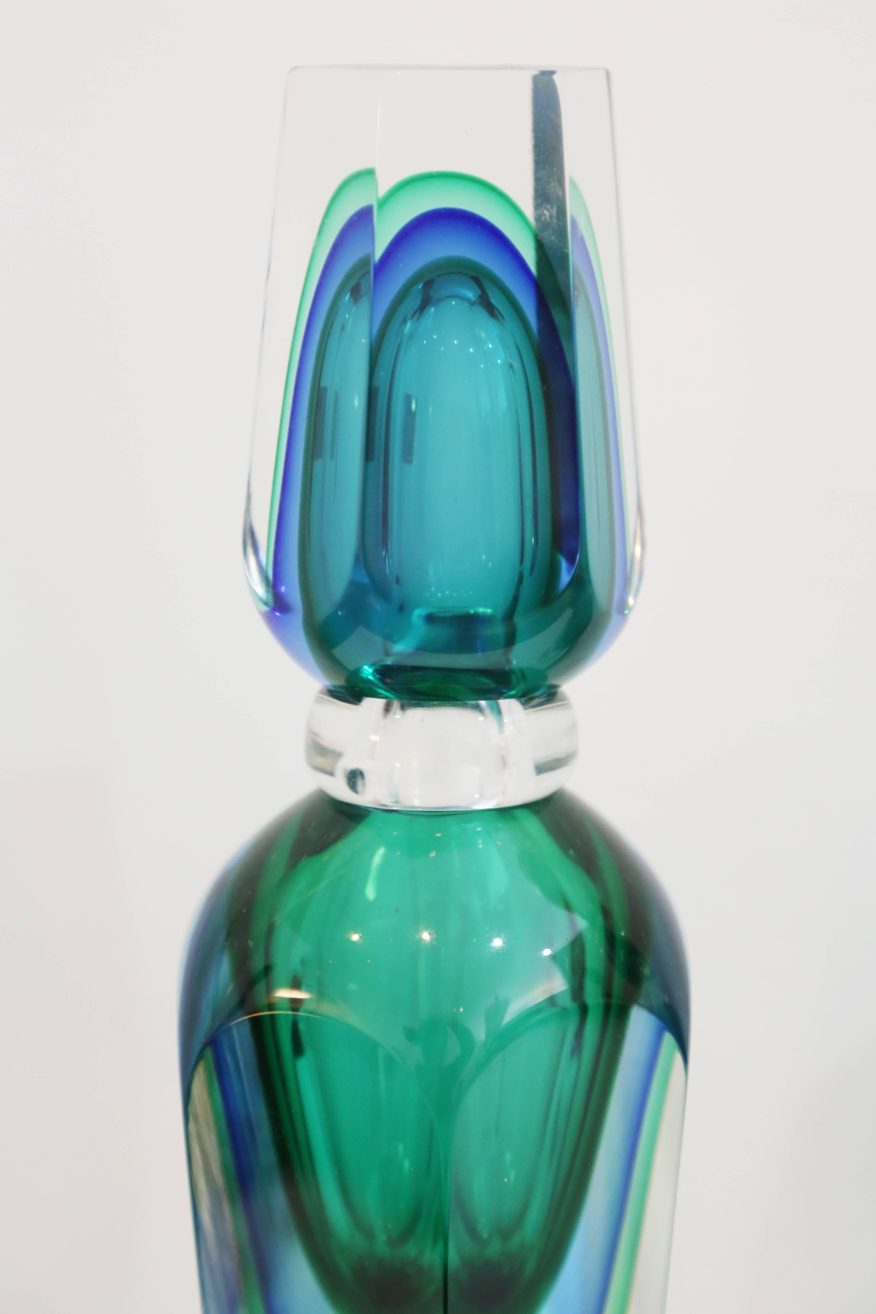 Group of Three Murano Glass Perfume Bottles 1
