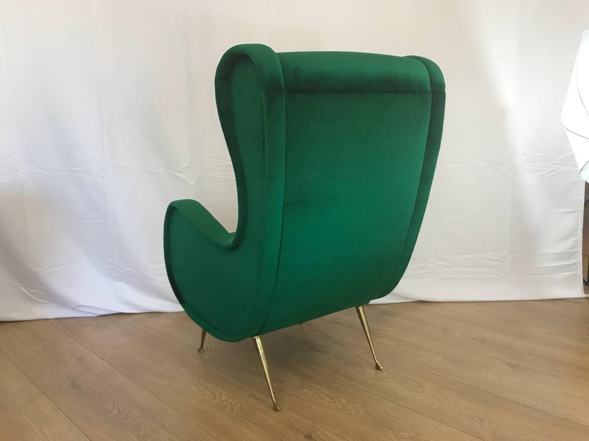 Italian Italy 1950s Lounge Chair