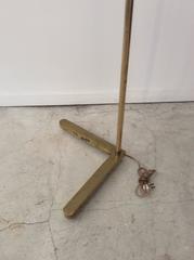 Mid-Century Modern Cedric Hartman Style Casella Adjustable Brass Floor Lamp