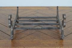 French Art Deco Firegrate in Steel, First Quarter of the 20th Century