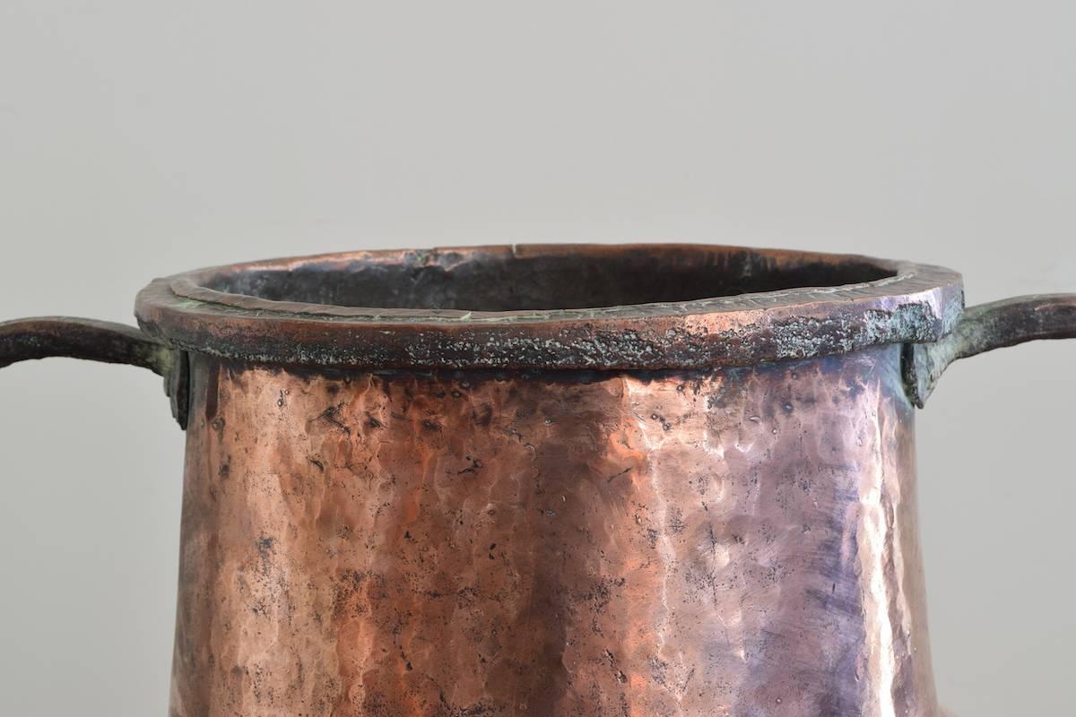 French Substantial Early 19th Century Copper Urn