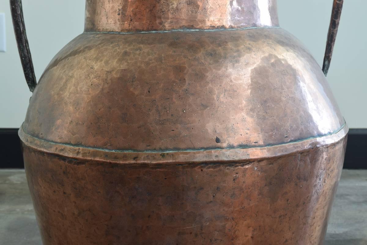 Substantial Early 19th Century Copper Urn 1