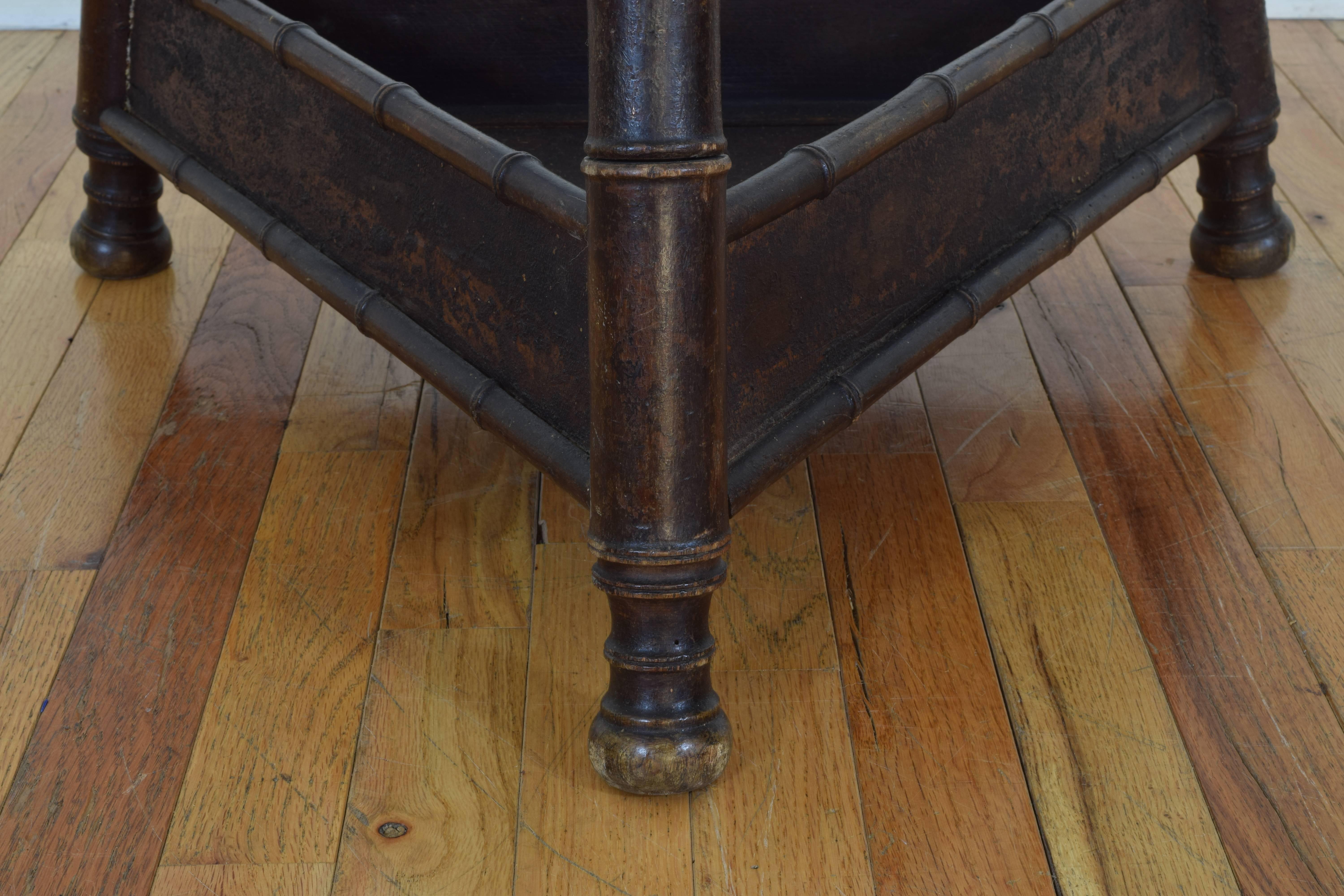 French Victorian Late 19th Century Coat, Hat, and Umbrella Rack 5