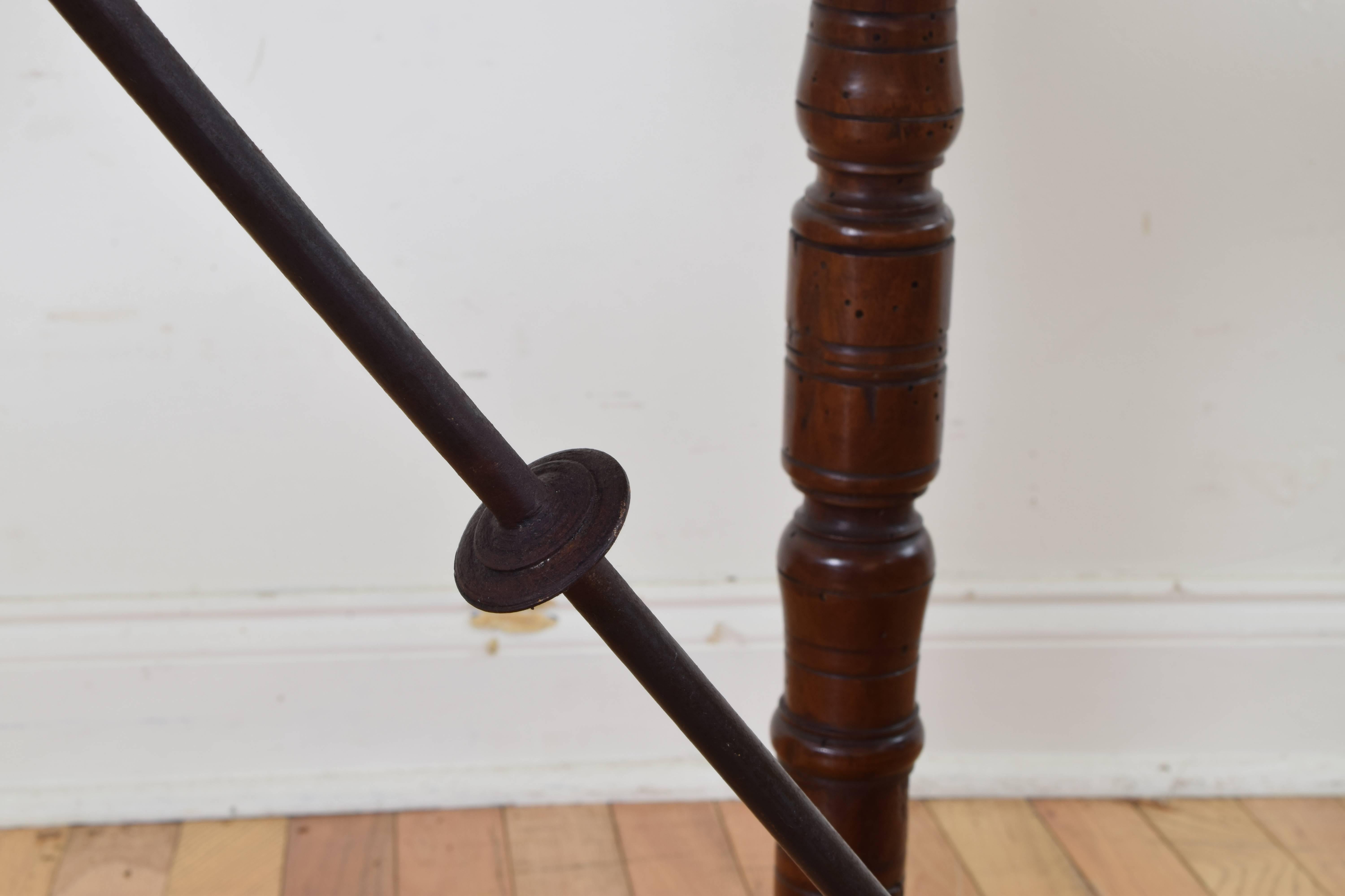 Spanish Walnut and Wrought Iron Table, Early 18th Century 3