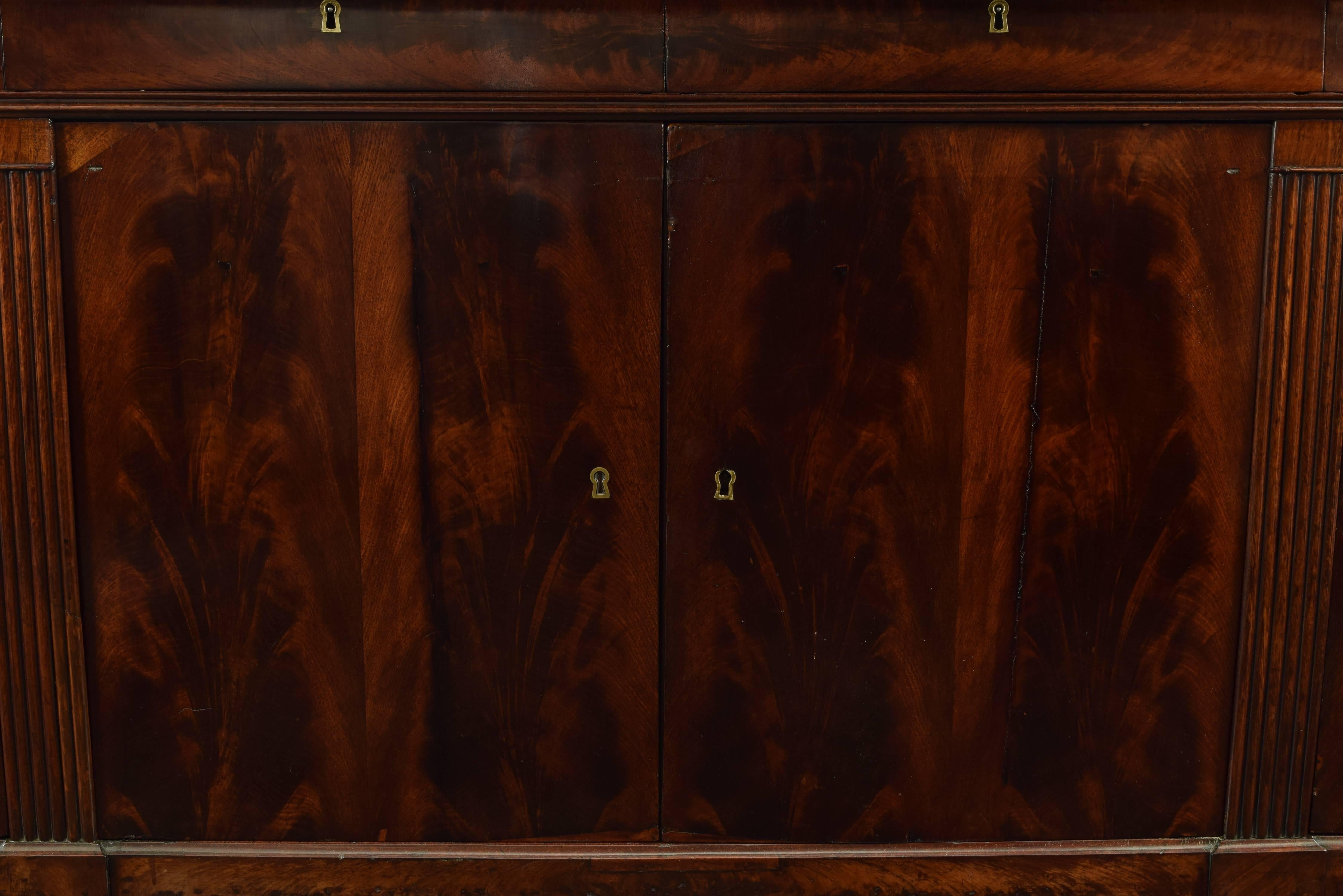 French Neoclassic Mahogany Enfilade, Early Second Quarter of the 19th Century 3
