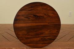 English Regency Rosewood Side Table with Birdcage Gallery, Early 19th Century