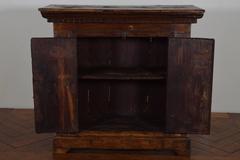 Rustic Italian Baroque Two-Door Work Cabinet/Credenza, 17th Century
