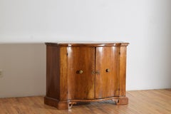 Italian, Bologna, Louis XIV Walnut 2-Door Credenza, 1st Half 18th Century
