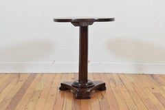 Italian Neoclassic Walnut Side Table, Second Quarter of the 19th Century
