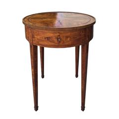 18th-19th Century Continental Inlaid Round Table