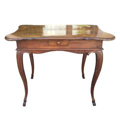 19th Century Italian Walnut Table 1