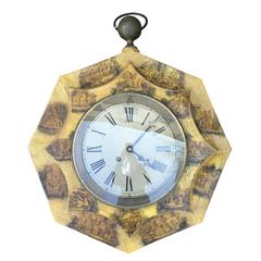 Large 19th Century French Tole Clock 3