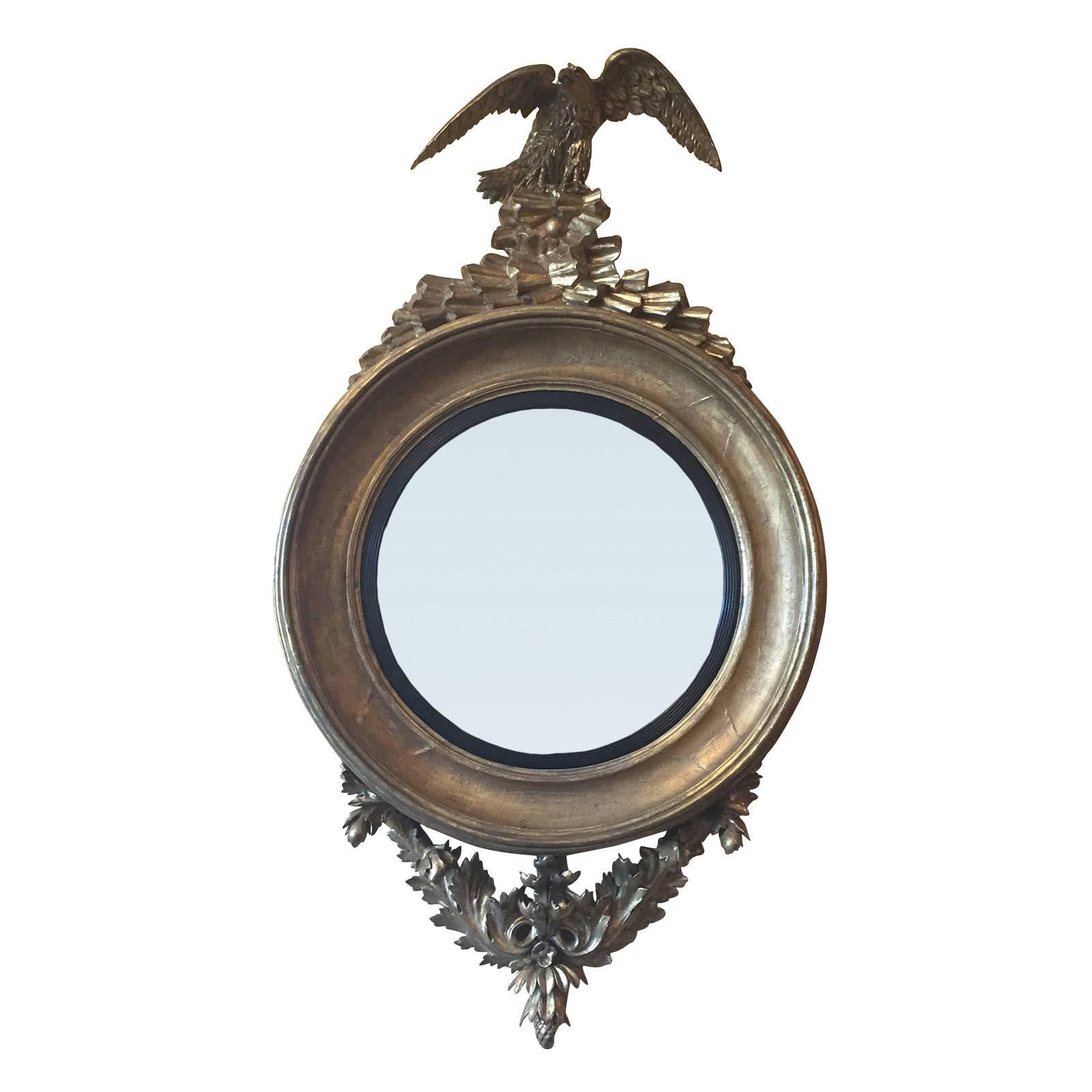 Large Convex Mirror,  circa 1850