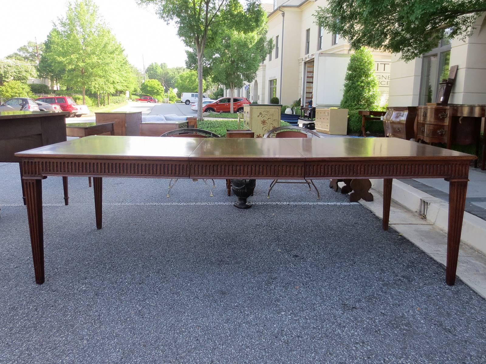 20th Century Don Rousseau Walnut Dining Table 4