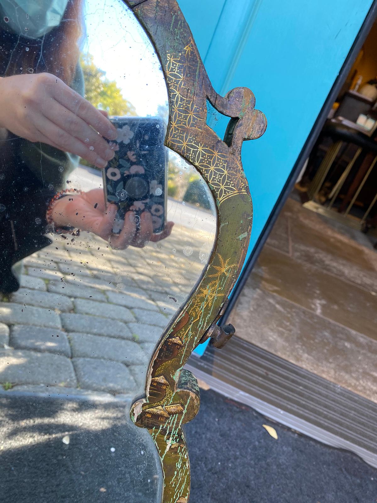 18th Century English Chinoiserie Dressing Table Mirror 3