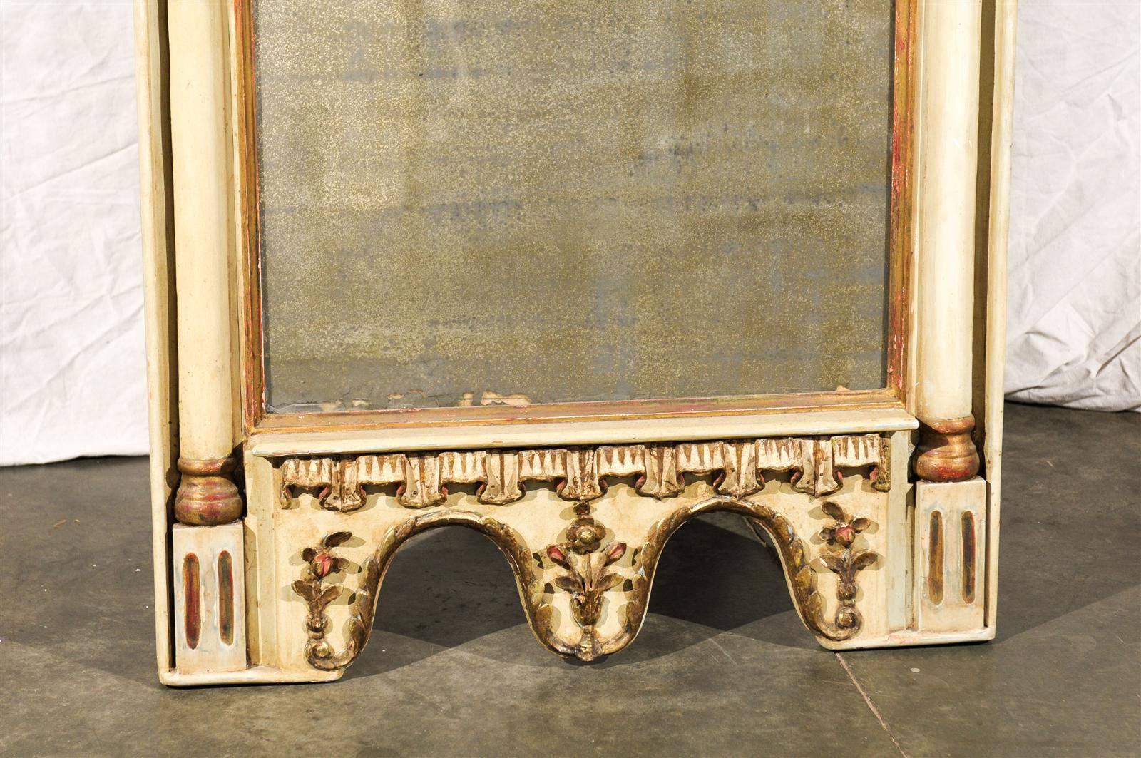 Pair of 19th Century Italian Mirrors For Sale 1