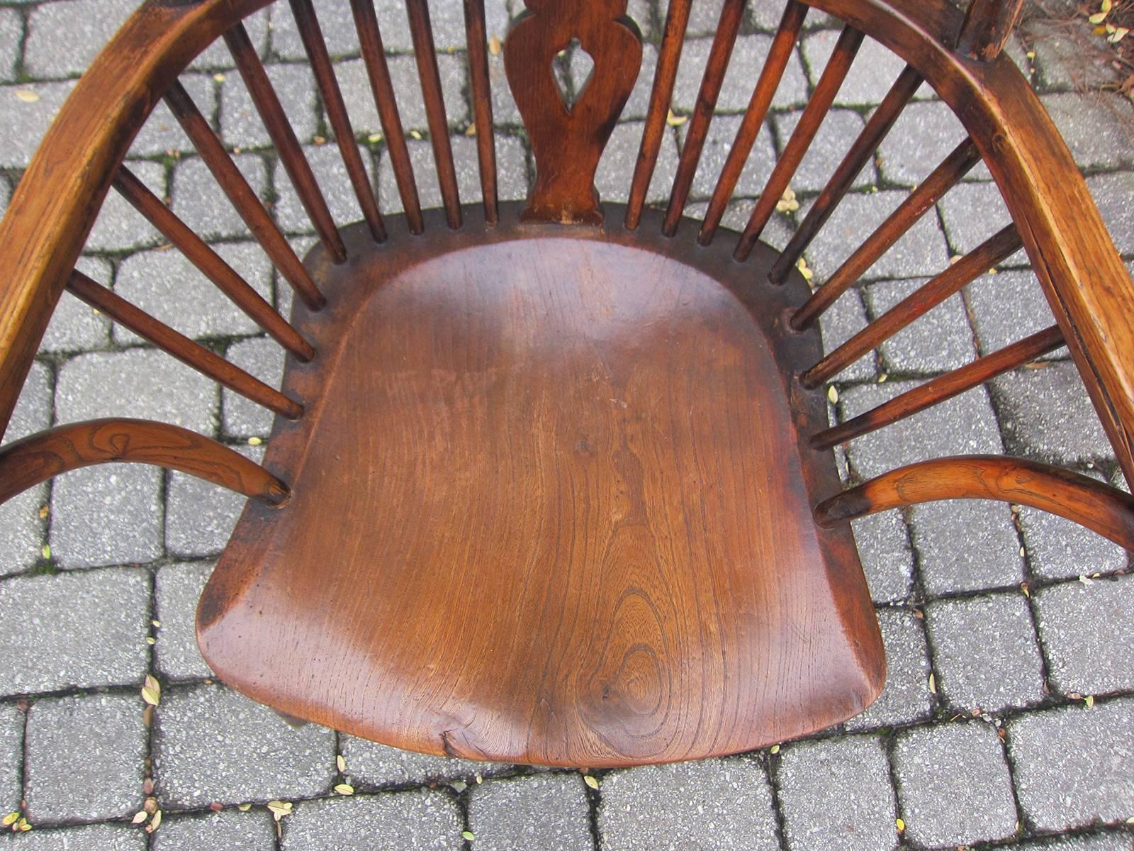 Oak Early 19th Century Windsor Chair