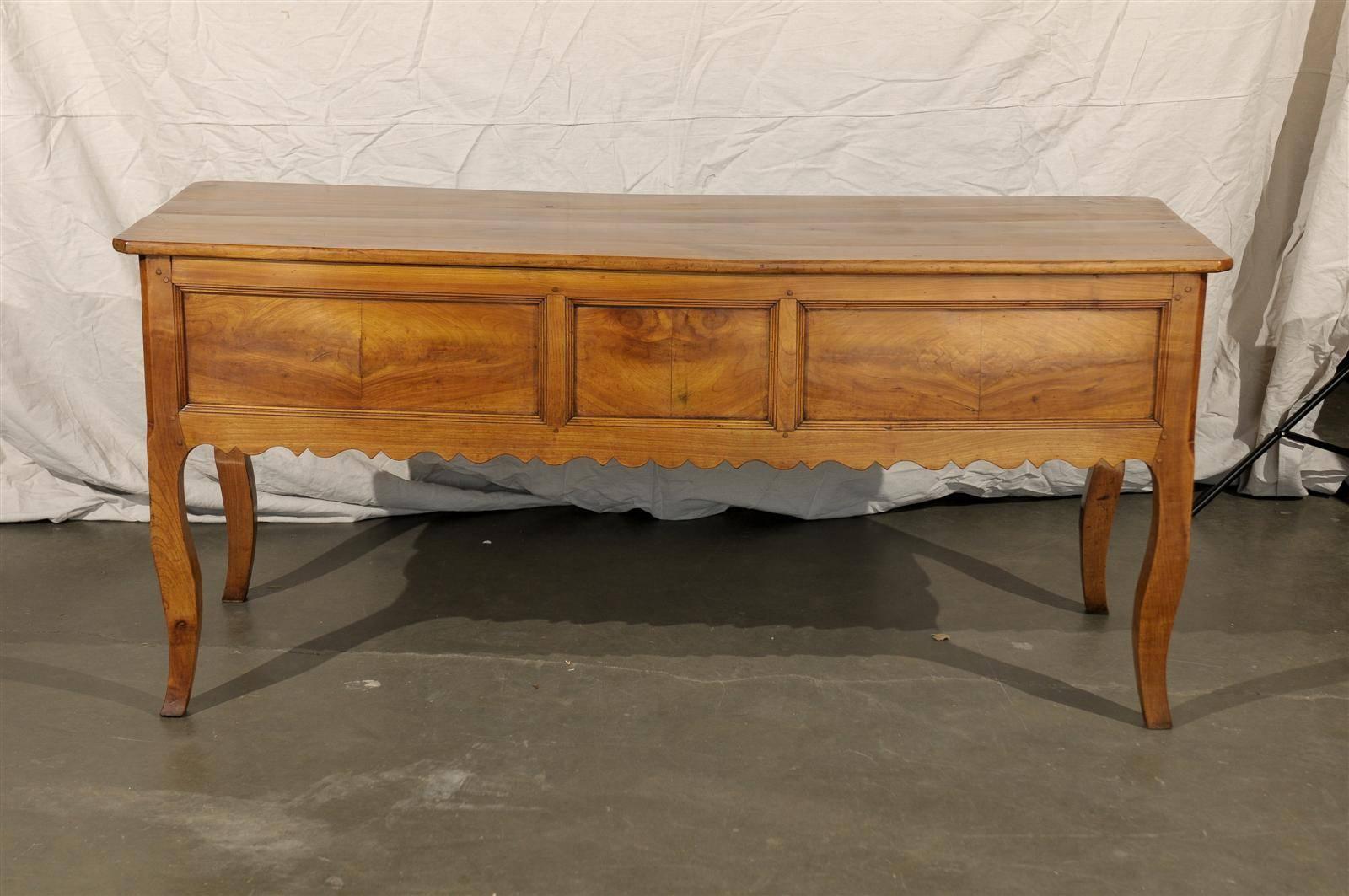 18th-19th Century French Provincial Fruitwood Desk 4