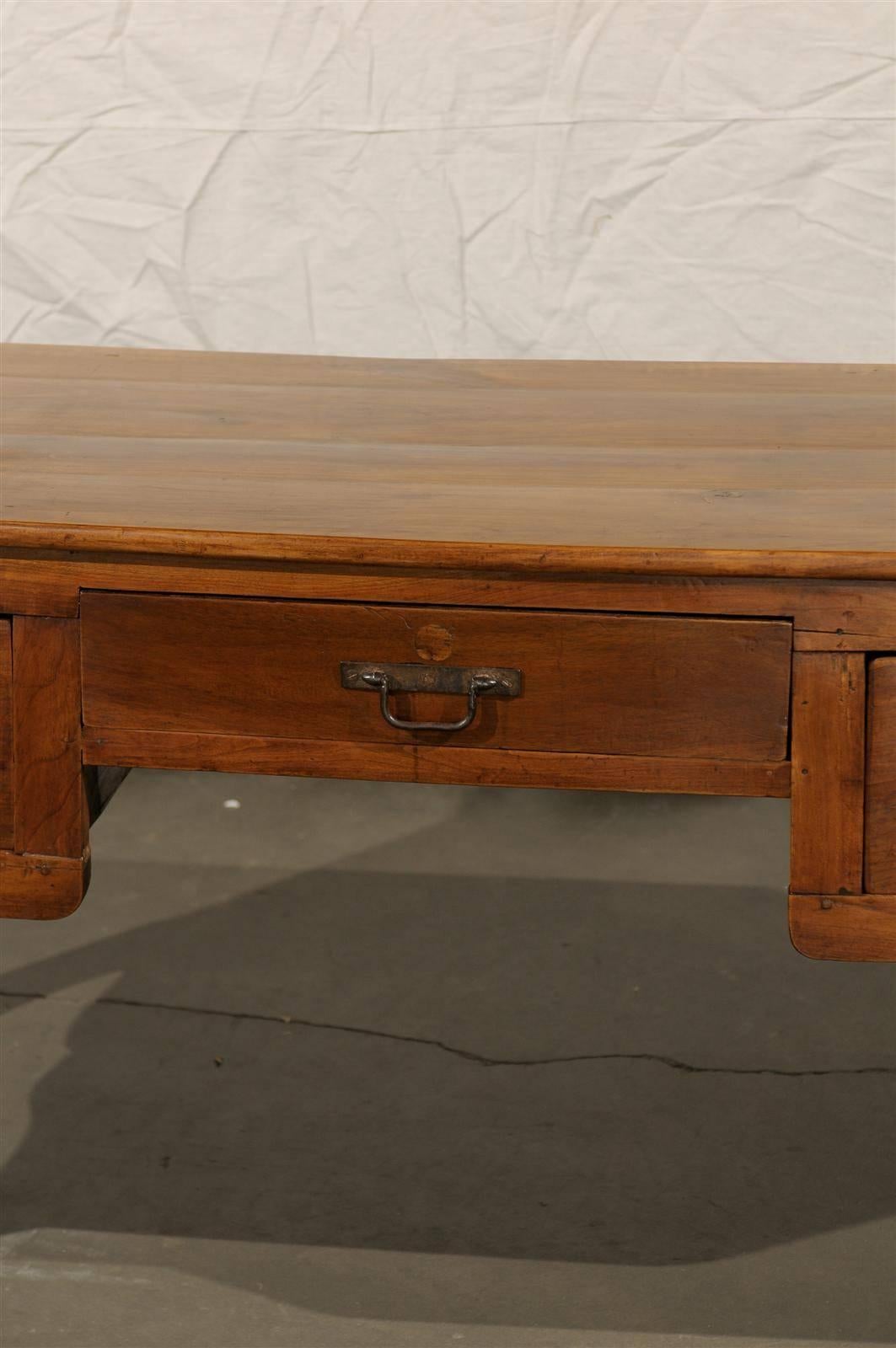 18th-19th Century French Provincial Fruitwood Desk 1