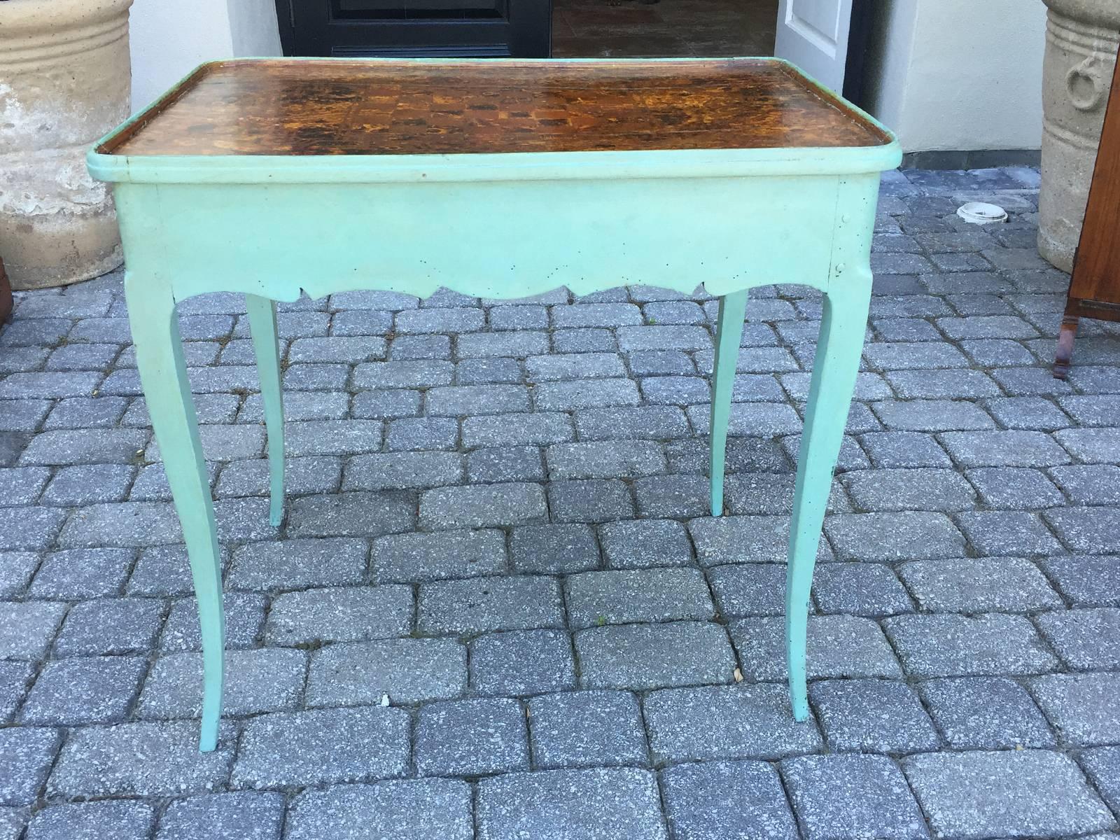 18th Century Painted French Table In Excellent Condition For Sale In Atlanta, GA