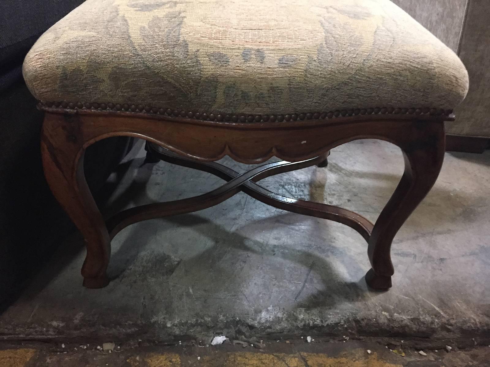 Pair of 18th-19th Century French Louis XV Walnut Side Chairs 5