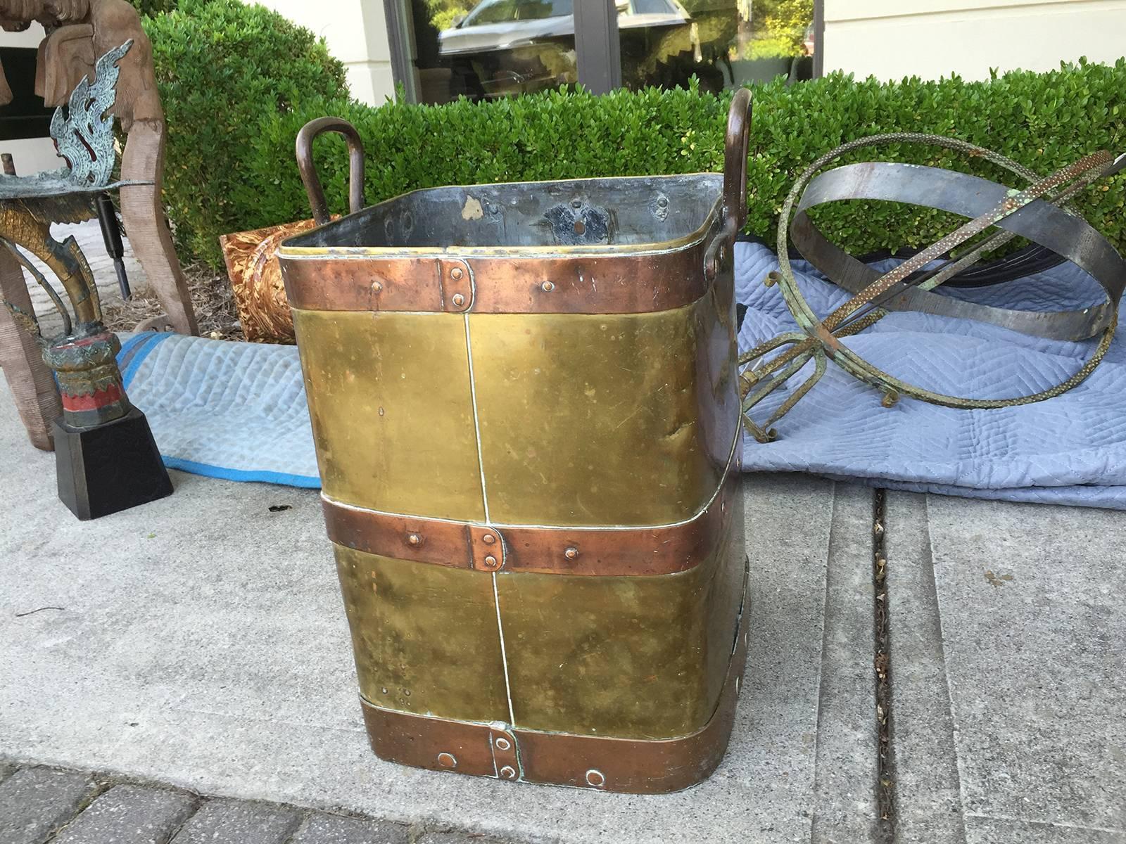 large copper pots for firewood