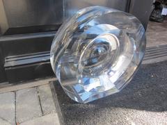 "Innerspace Circle, " circa 2002, Signed Sensa Peace, Acrylic