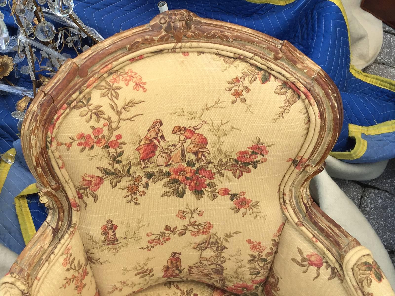 French 18th Century Louis XV Childs Chair