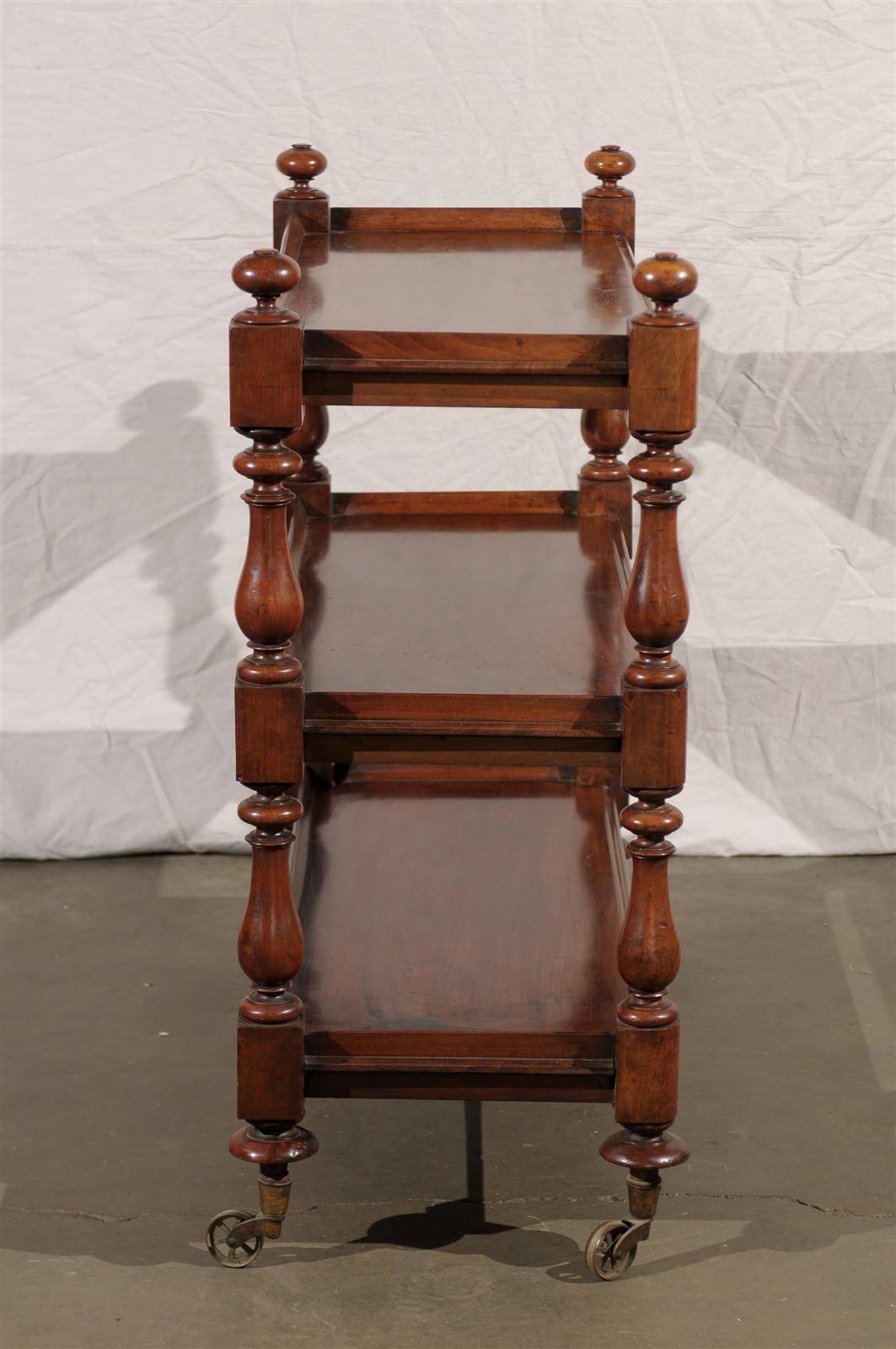 Early 19th Century English Regency Mahogany Étagère 4