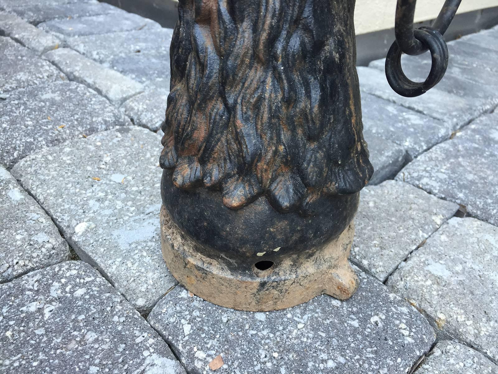 19th Century Pair of 19th-Early 20th Century Eagle Hitching Posts