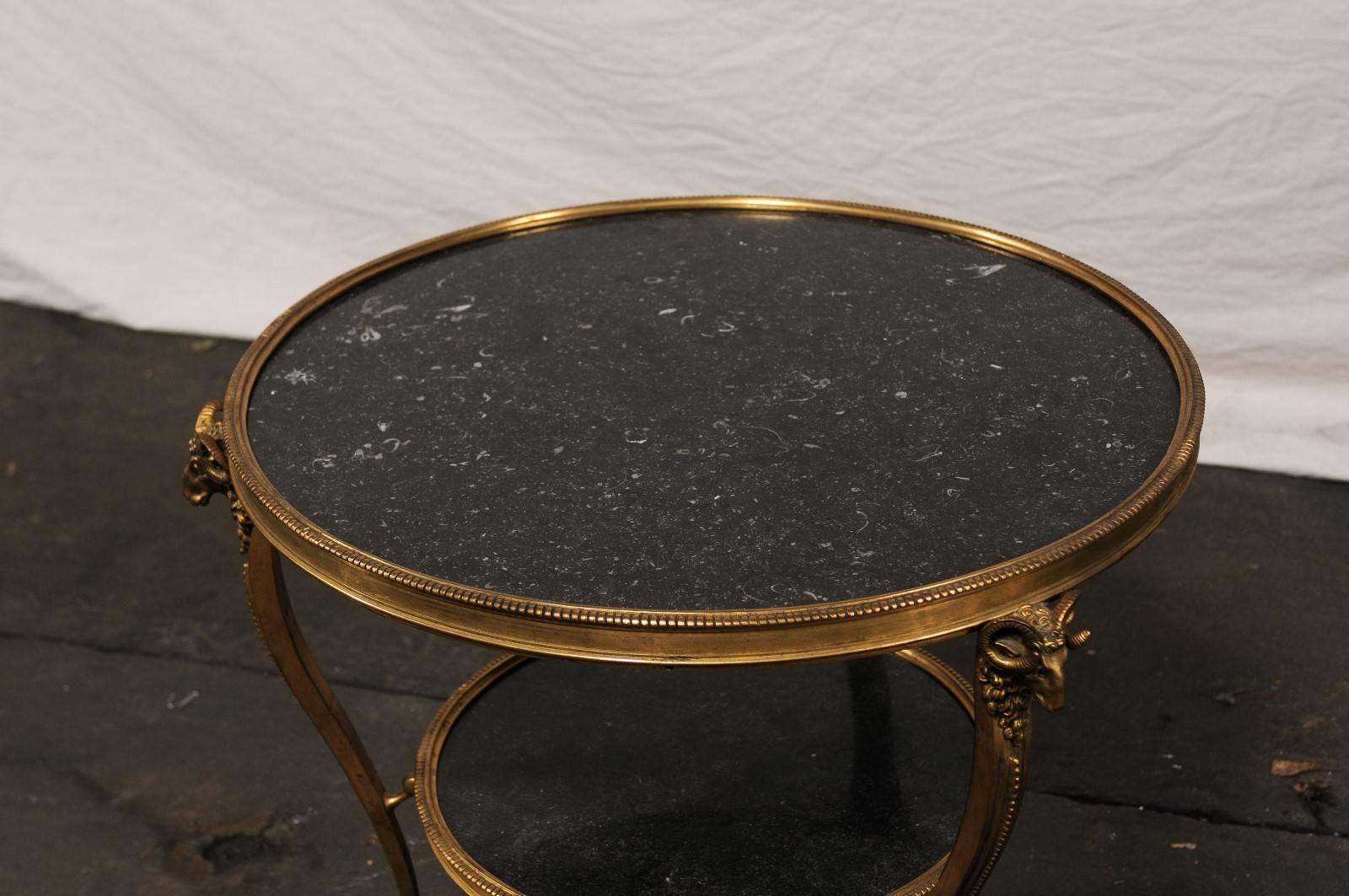 Pair of 19th Century Gueridon Tables, Hoof Feet 1