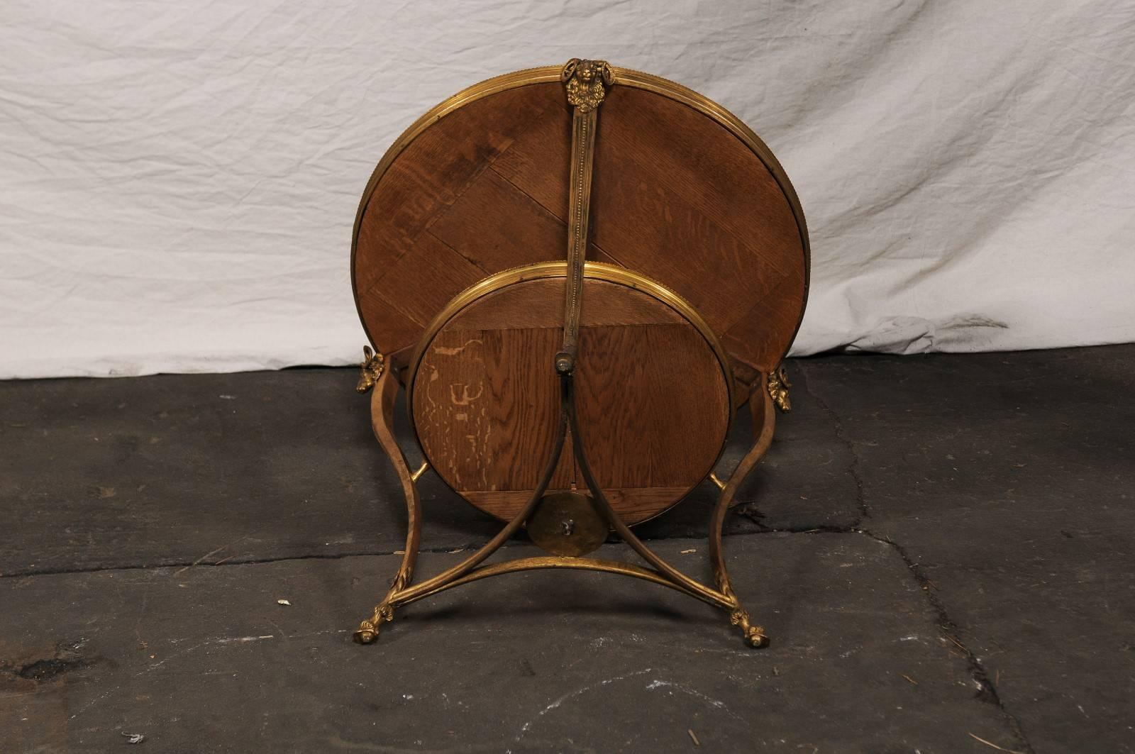 Pair of 19th Century Gueridon Tables, Hoof Feet 6