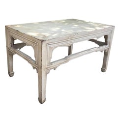 18th-19th Century, Chinese Coffee Table, Custom Finish