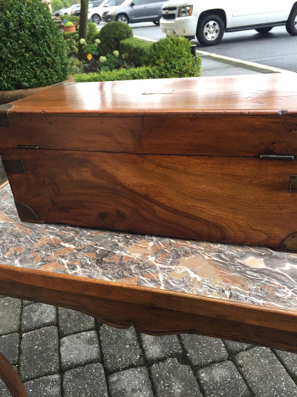 Early 19th Century Small Camphor Wood Trunk 3