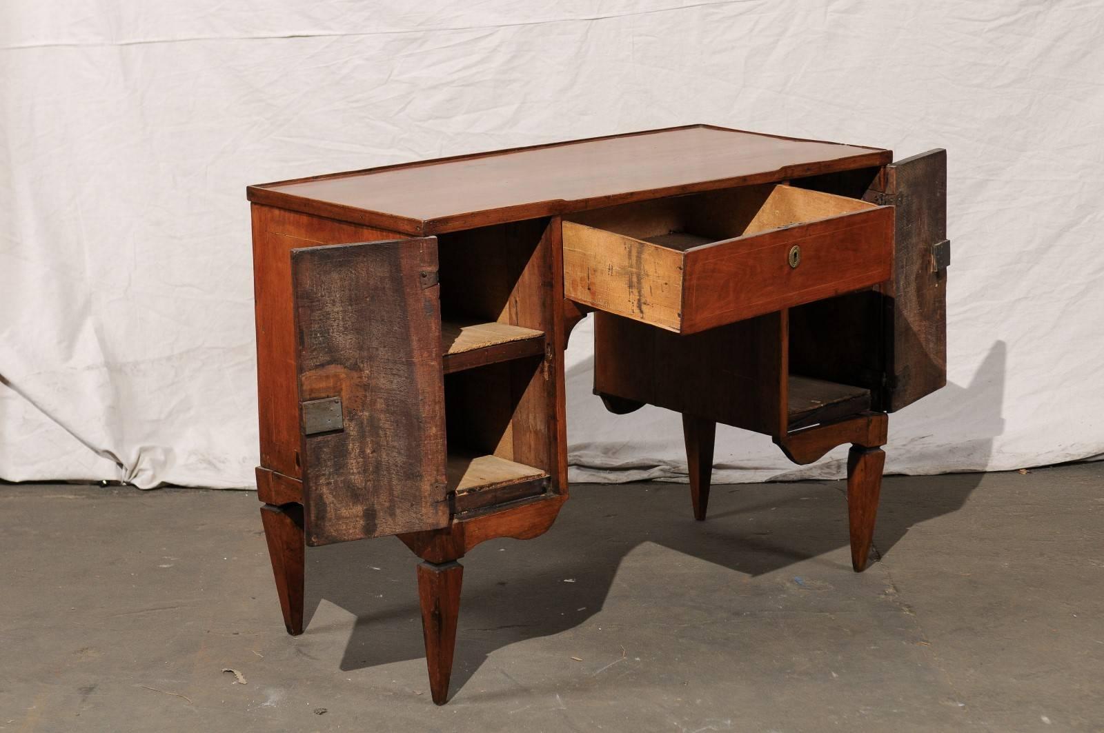 Probably 18th Century, Italian Fruitwood Desk In Good Condition For Sale In Atlanta, GA