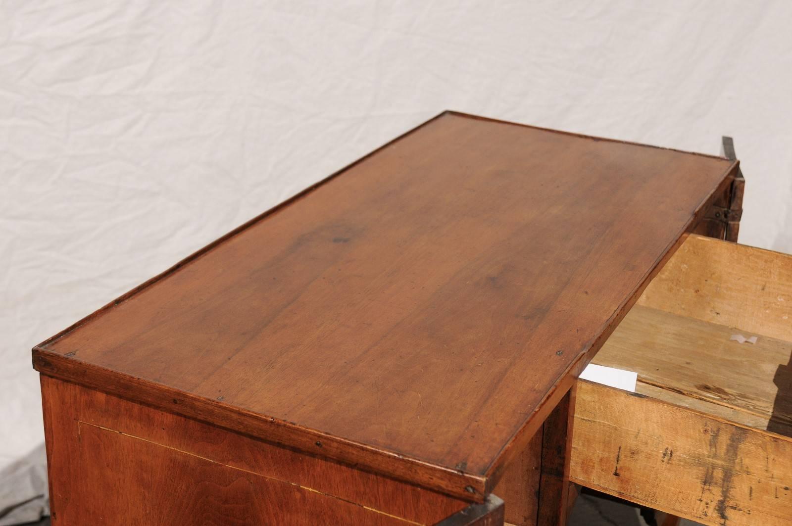 Probably 18th Century, Italian Fruitwood Desk For Sale 1
