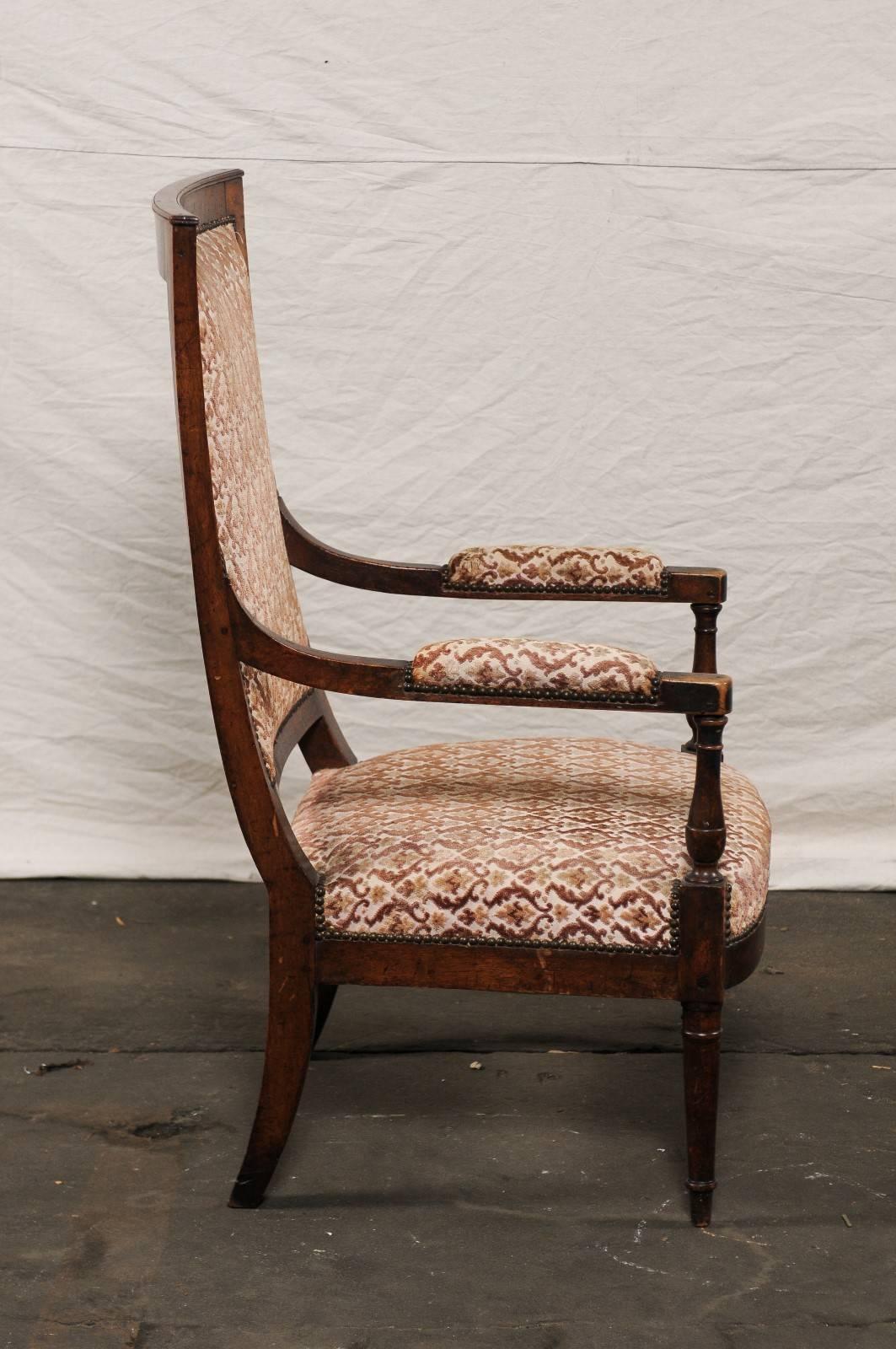 Large Scale French Chair, 19th Century For Sale 5
