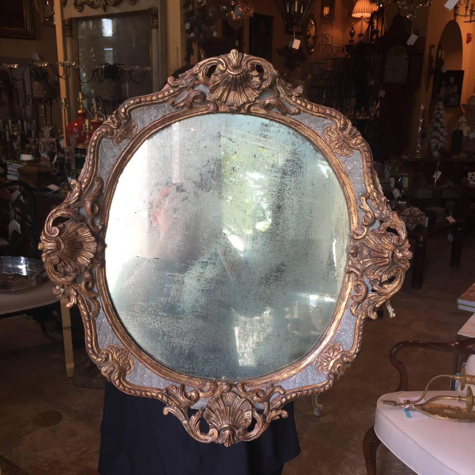 18th-19th Century Continental Probably French Mirror In Good Condition In Atlanta, GA