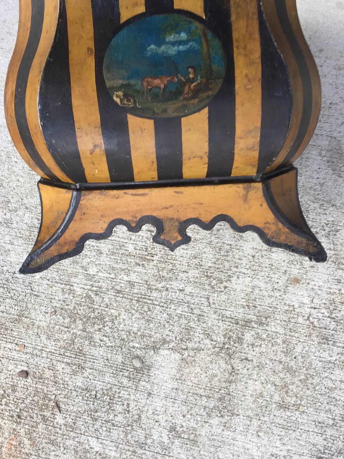 19th Century French Tole Bucket 6